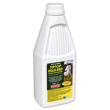 Tip Top Equi-Red Liquid – vas és ásványi anyagok, vitaminok komplex oldata 1 liter