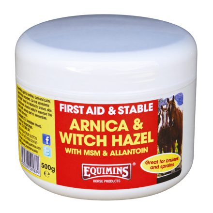 Arnica & Witch Hazel with MSM & Allantoin – Árnika, varázsmogyoró, MSM és allantoin krém gyógyhatású készítmény 500 gr