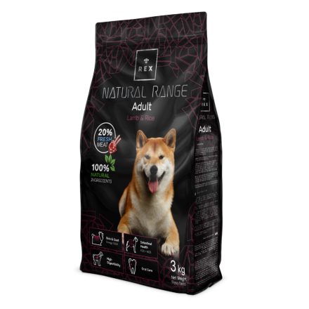 Rex Natural Range Lamb and Rice bárányos rizses szárazeledel