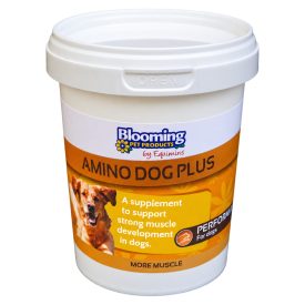   Amino Dog Plus – Magas aminosav tartalmú izomtömeg növelő, erősítő kiegészítő kutyáknak 200 gr