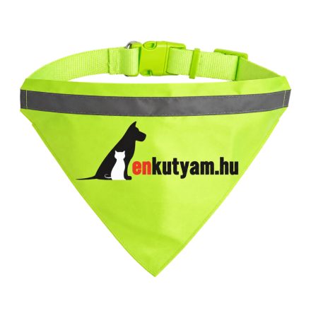 Fényvisszaverő kendő és nyakörv kutyáknak