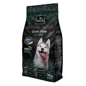   Rex Natural Range Grain Free Fresh Fish – hipoallergén gabonamentes halas szárazeledel