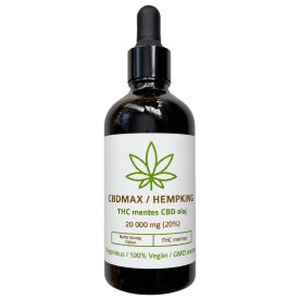 EQUIHEMP THC-mentes CBD olaj 100 ml (20 000 mg) 20%