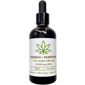 EQUIHEMP THC-mentes CBD olaj 100 ml (20 000 mg) 20%