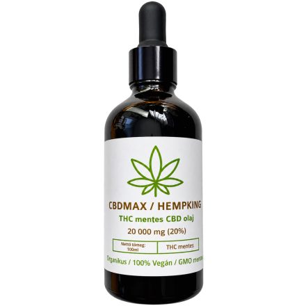 EQUIHEMP THC-mentes CBD olaj 100 ml (20 000 mg) 20%