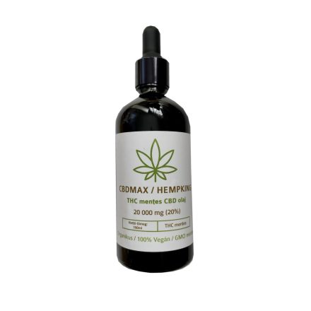 EQUIHEMP THC-mentes CBD olaj 100 ml (20 000 mg) 20%