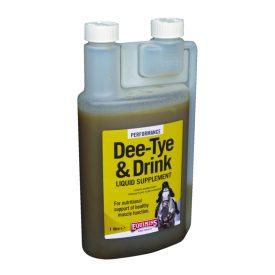   Dee-Tye & Drink Liquid – Izomláz “Tying-up” szindróma elleni elektrolit oldat 1 liter